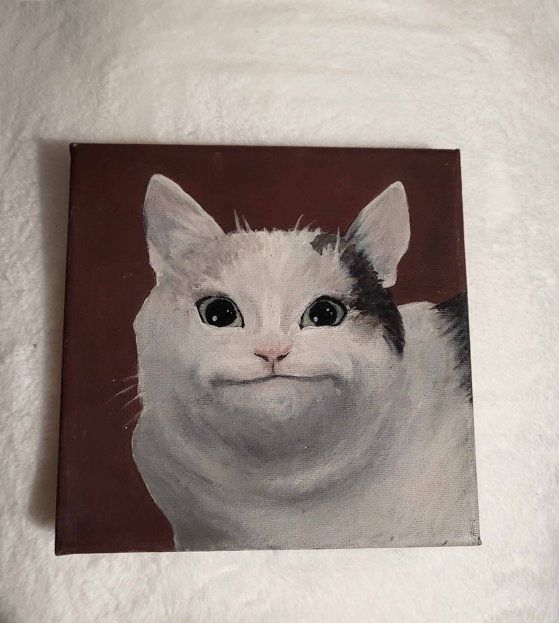 Cat Beluga painting product image (1)