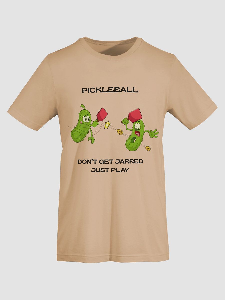 Pickleball Don't Get Jarred Just Play Supersoft T-Shirt product image (70)