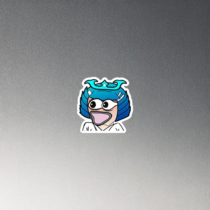 Samurai Poggers Die-Cut Magnet product image (4)