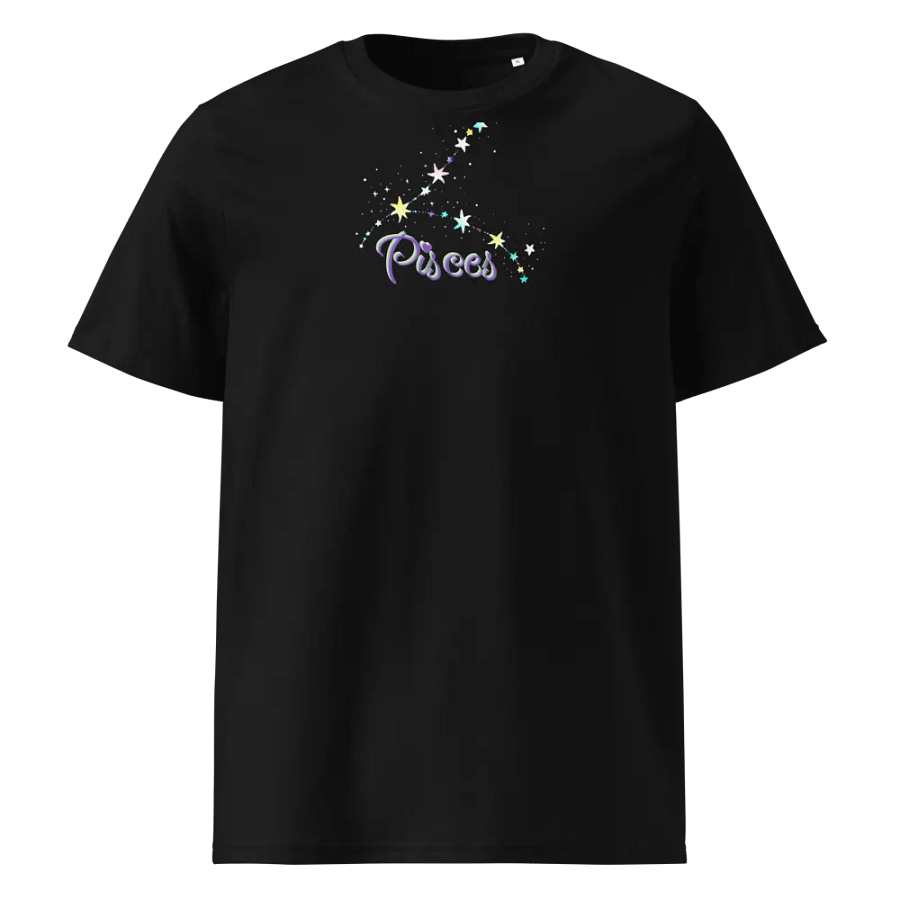 Pisces, Constellation, Black Tee product image (1)