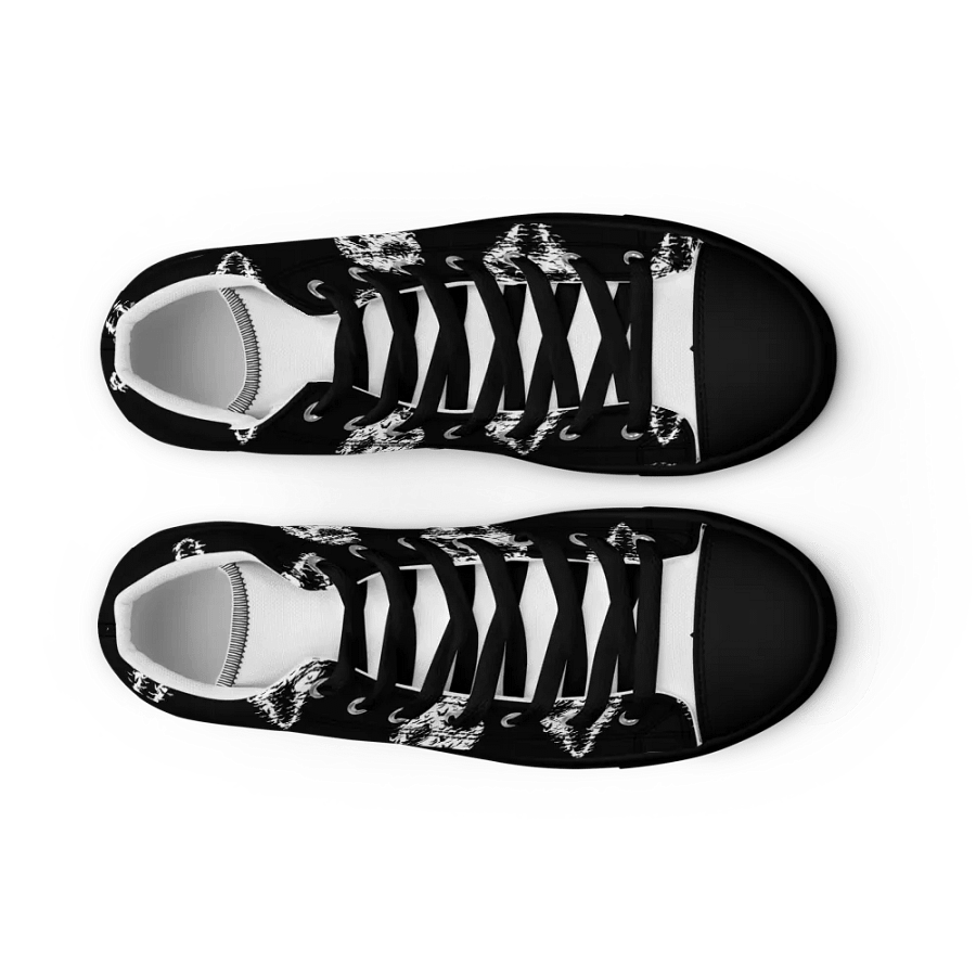Ghost Face High Top Canvas Shoes product image (9)