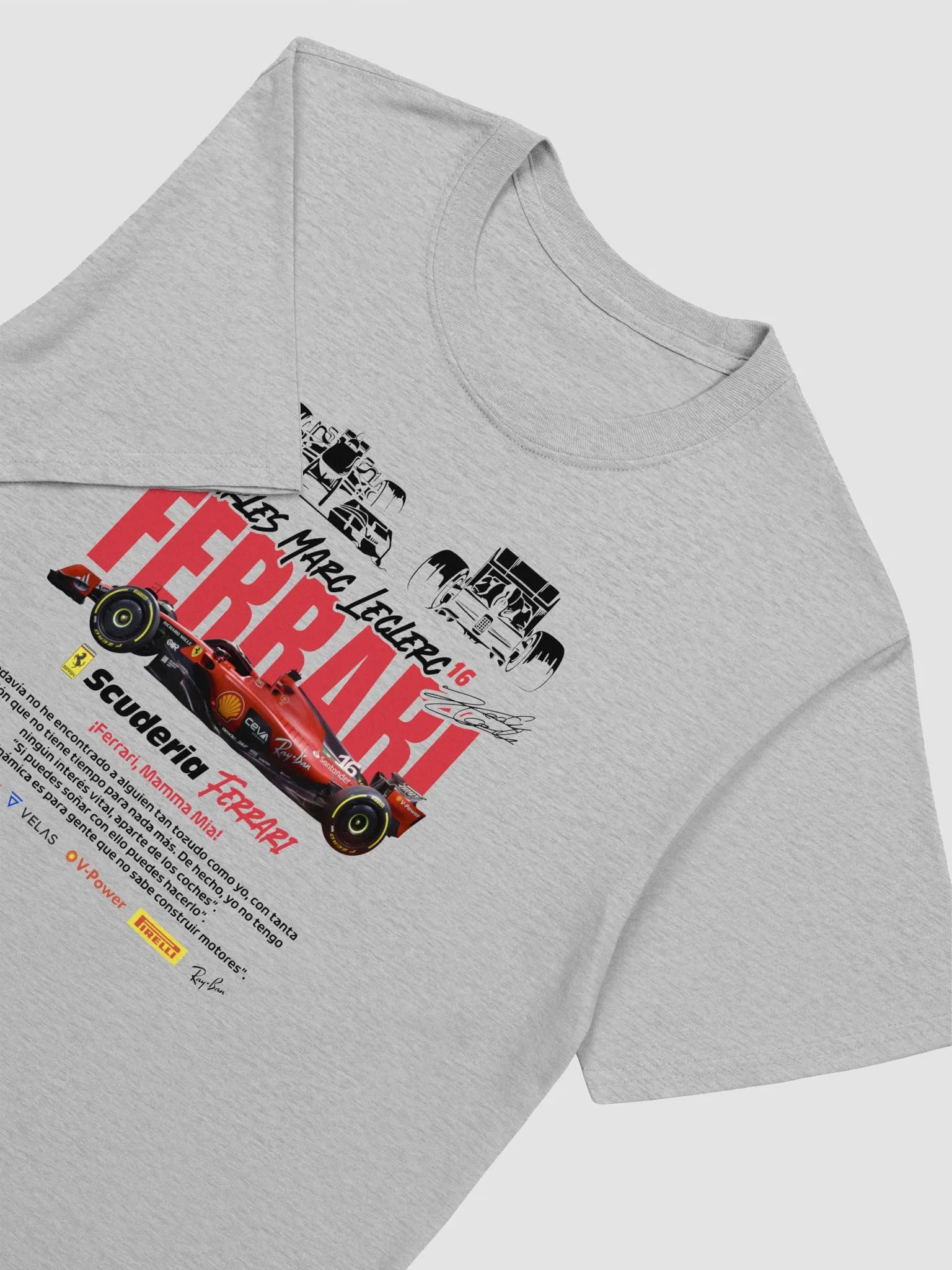 Ferrari Formula 1 Sponsorship Unisex T-Shirt product image (2)