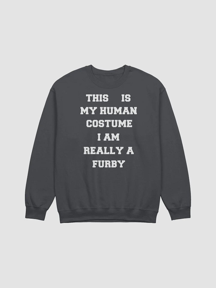 Human costume Furby edition classic sweatshirt product image (2)