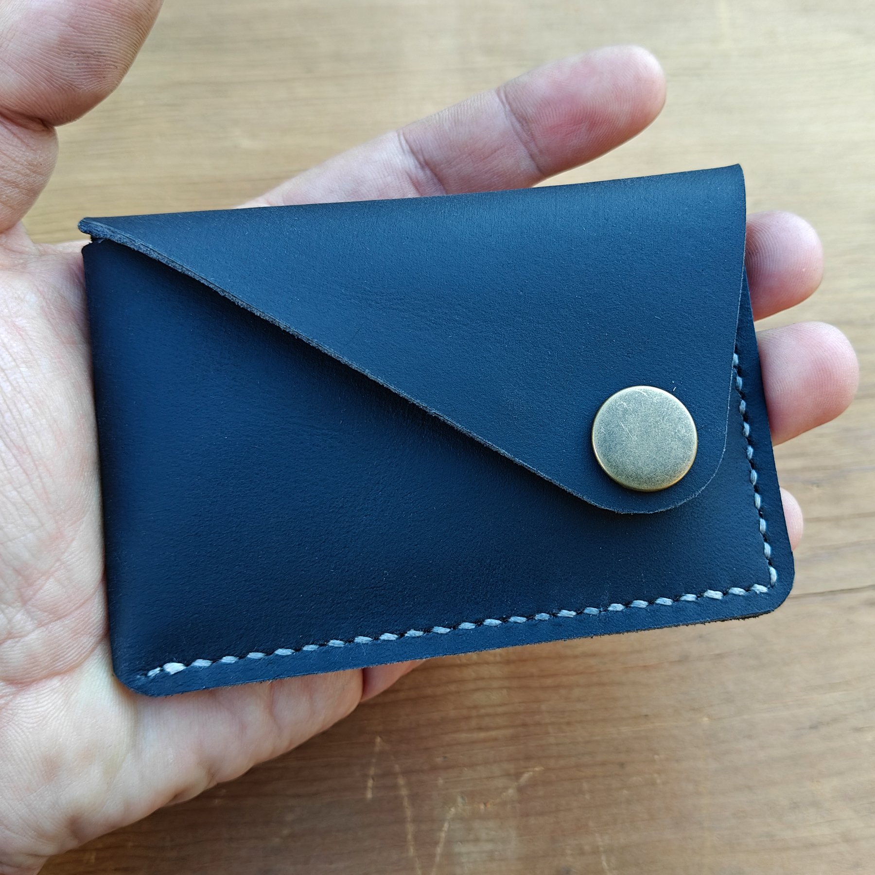 MEEBOY Handmade Leather Business Card Holder, Credit Card Wallet for Men and Women product image (12)