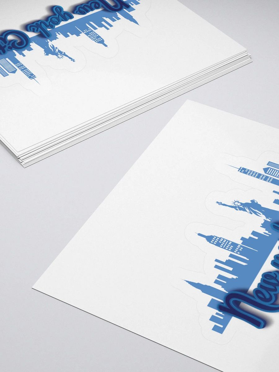 NYC Skyline Kiss Cut Stickers product image (10)