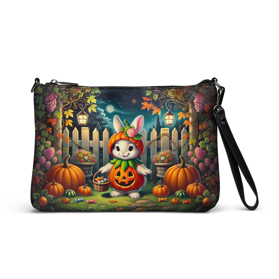 Bunny Rabbit Pumpkin Patch Crossbody Bag - Halloween Purse product image (14)