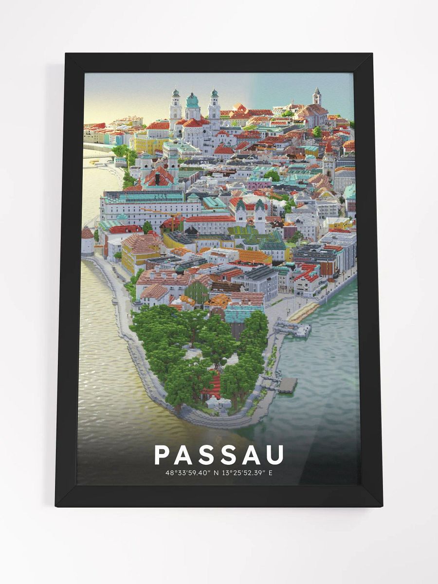 Framed Passau poster product image (4)