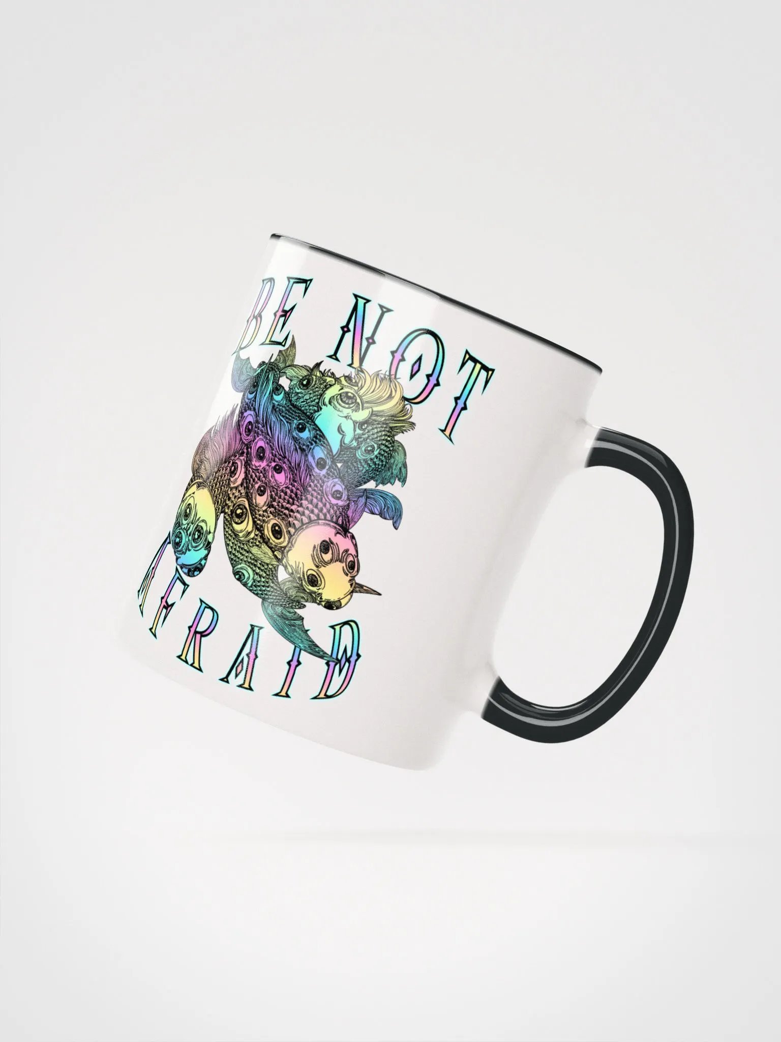 Holy Carp: Ceramic Mug with Color Inside product image (2)