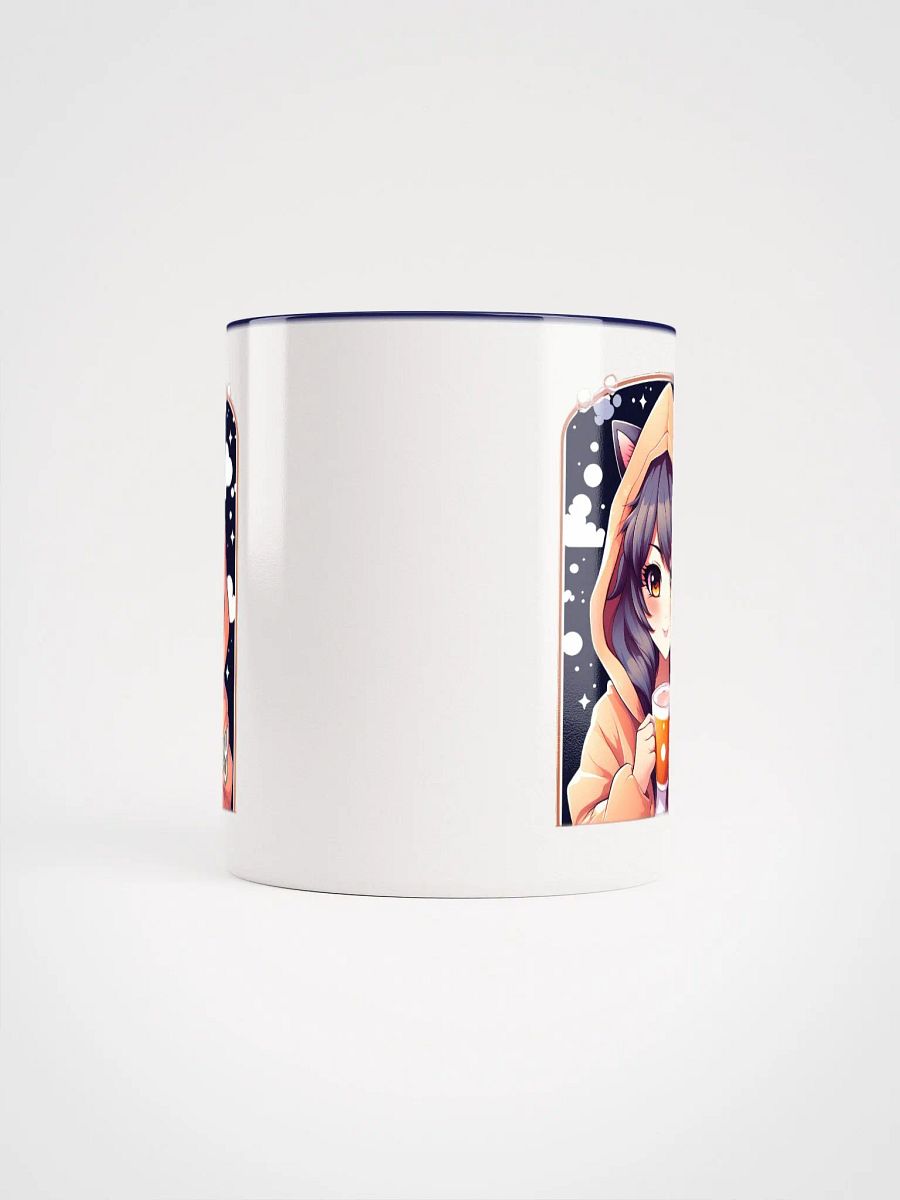 Cozy Kawaii Anime Girl - Ceramic Mug with Color Inside - v3 product image (5)