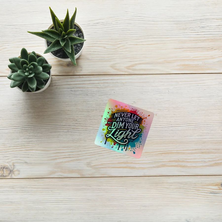Radiant Resilience Holographic Sticker Set product image (10)