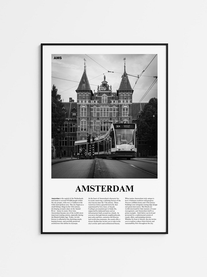 Amsterdam 05 Newspaper Poster product image (1)