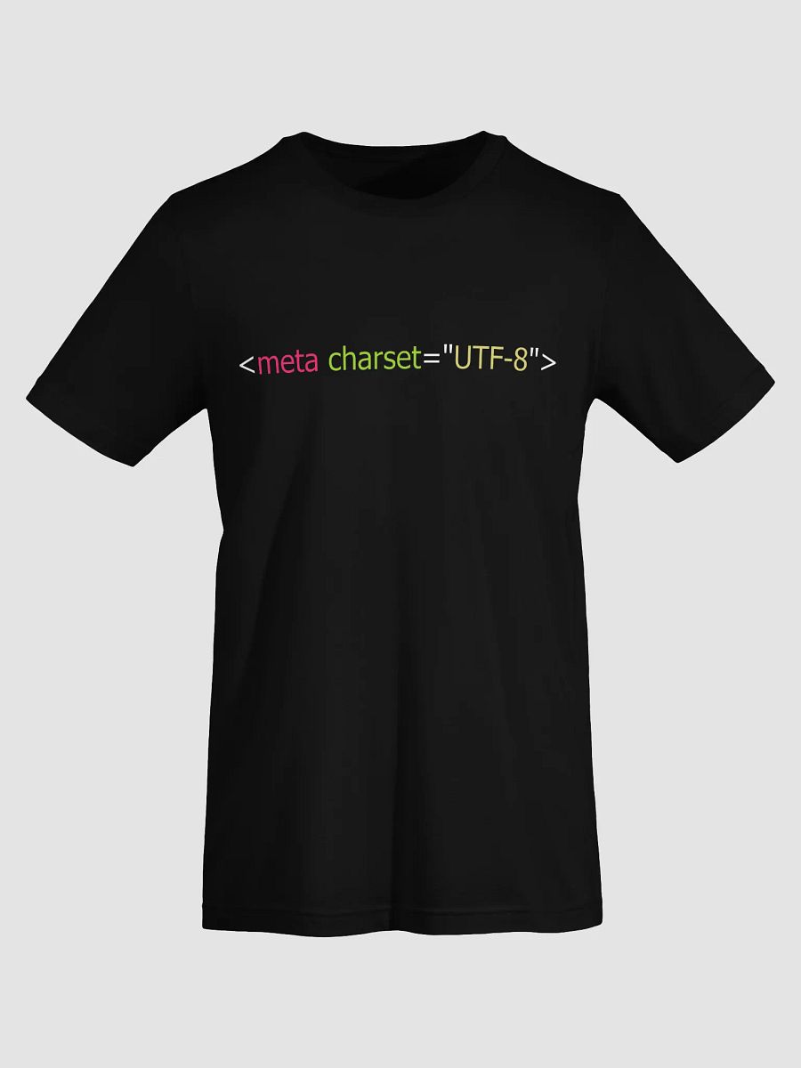 HTML Meta Tag T-Shirt product image (14)