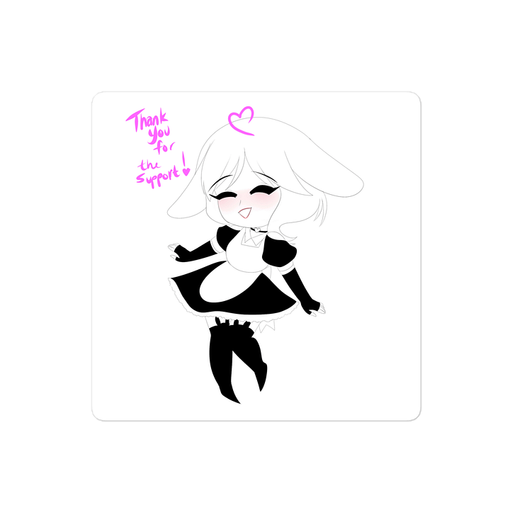 'Thank You For The Support!' Sticker product image (2)