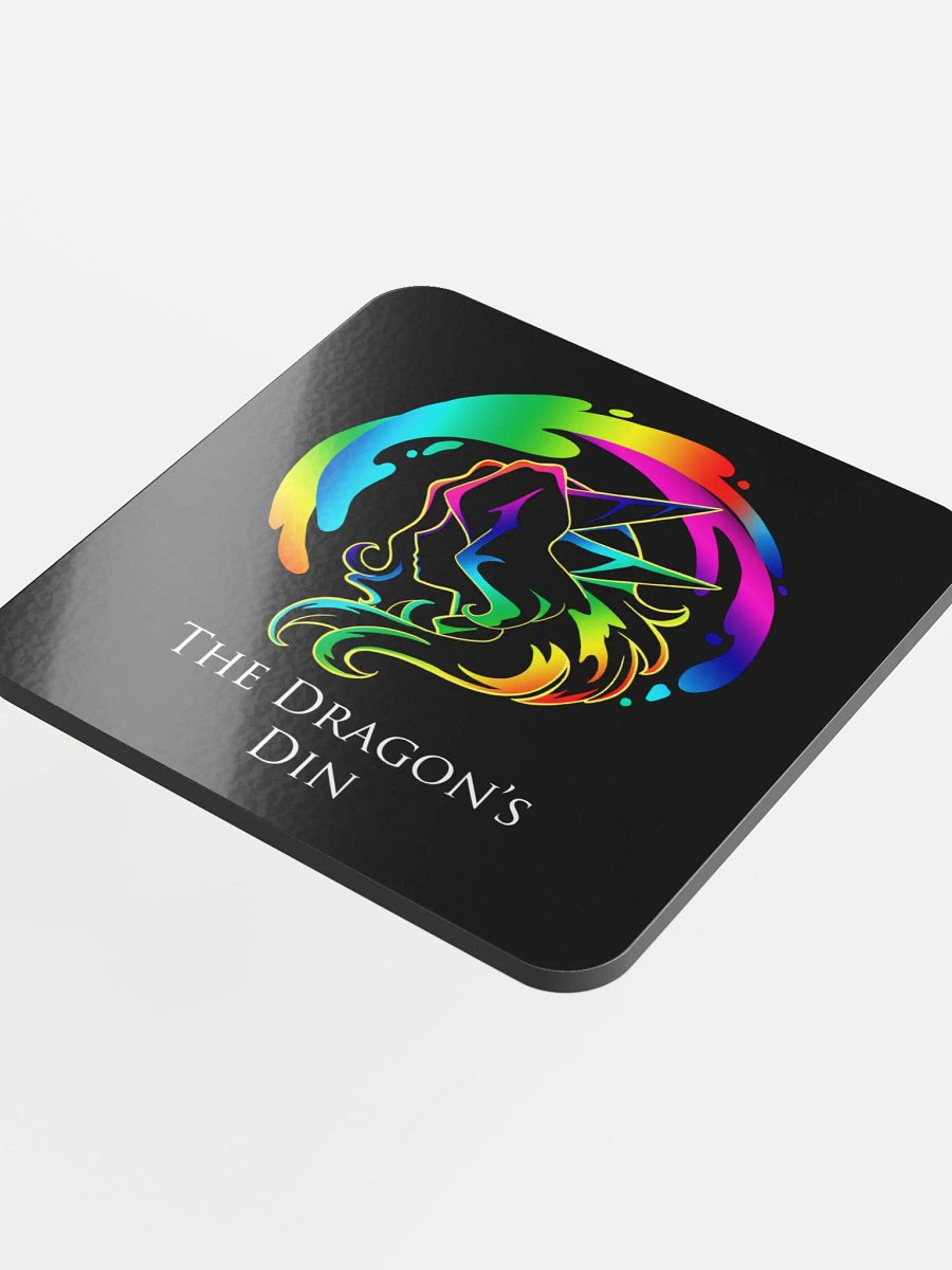 The Dragon's Din Logo Coaster product image (4)