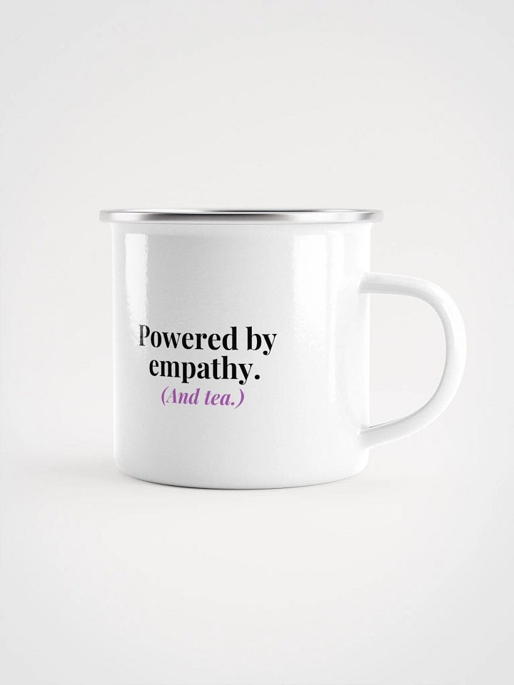 Support Human Tea Enamel Mug (Lefties) product image (2)