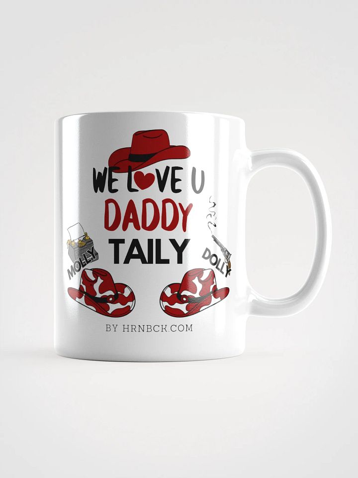 HRNBCK MUG - Daddy Taily White Edition product image (1)