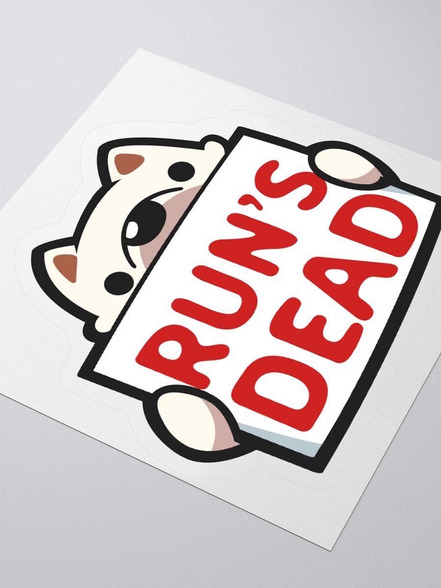 Run's Dead Sticker OG Edition product image (5)