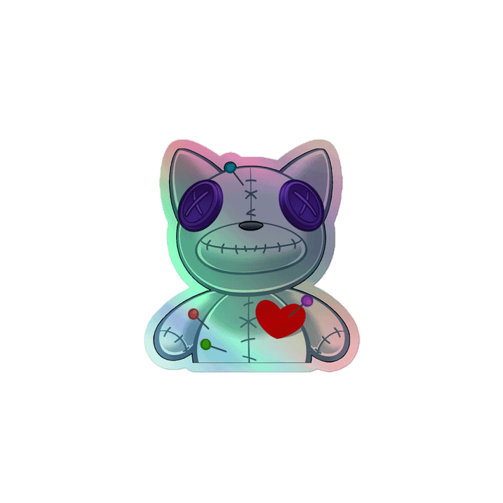 Voodoo fox sticker product image (1)
