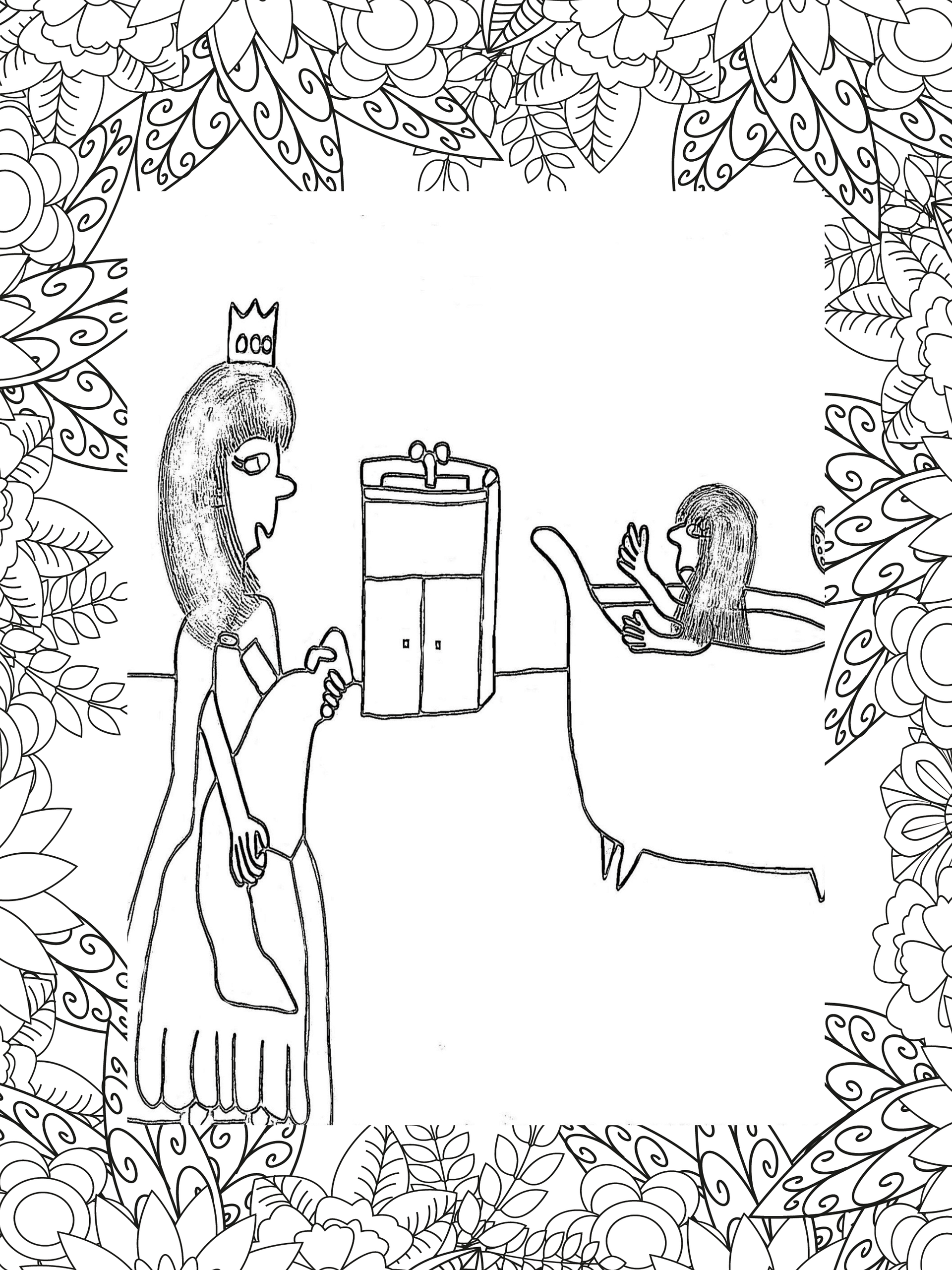 The Naughty Princess Coloring Storybook product image (9)