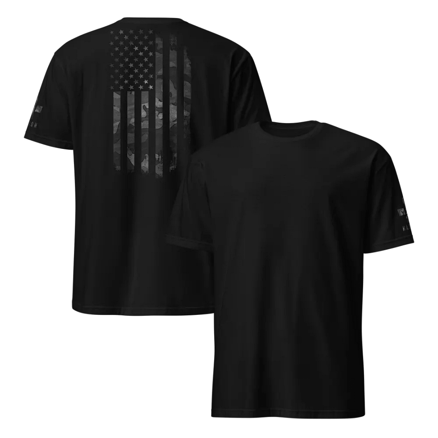 Black Camo American Flag product image (5)