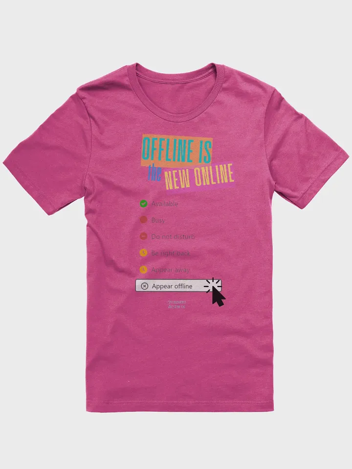 Offline Status T-Shirt product image (1)