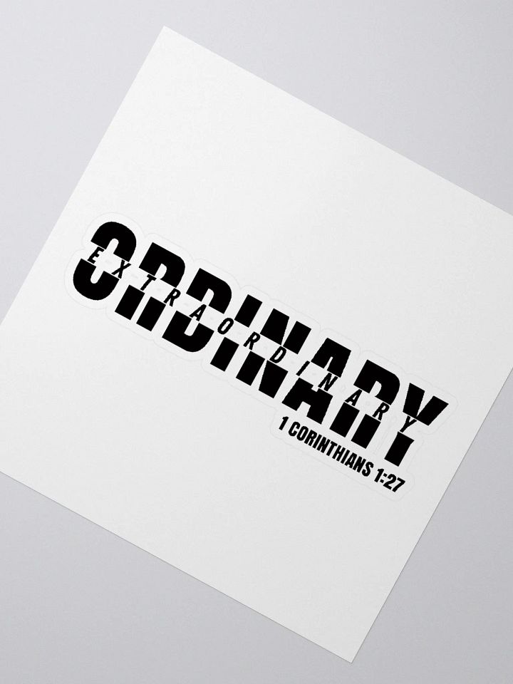 Ordinary Sticker product image (2)