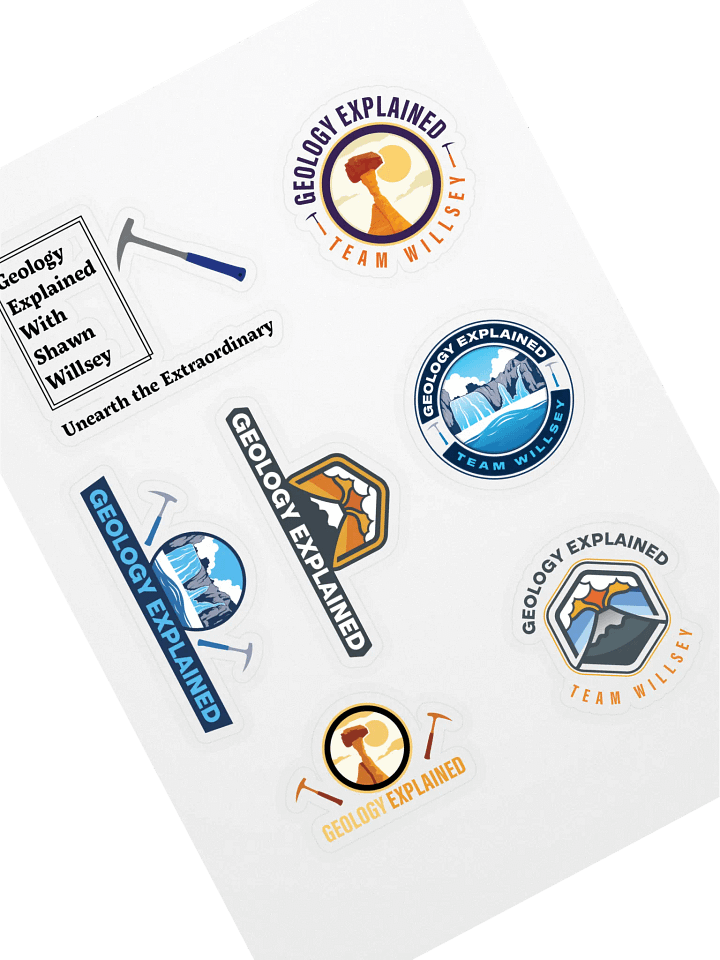 Geology Explained Sticker Sheet #2 product image (1)