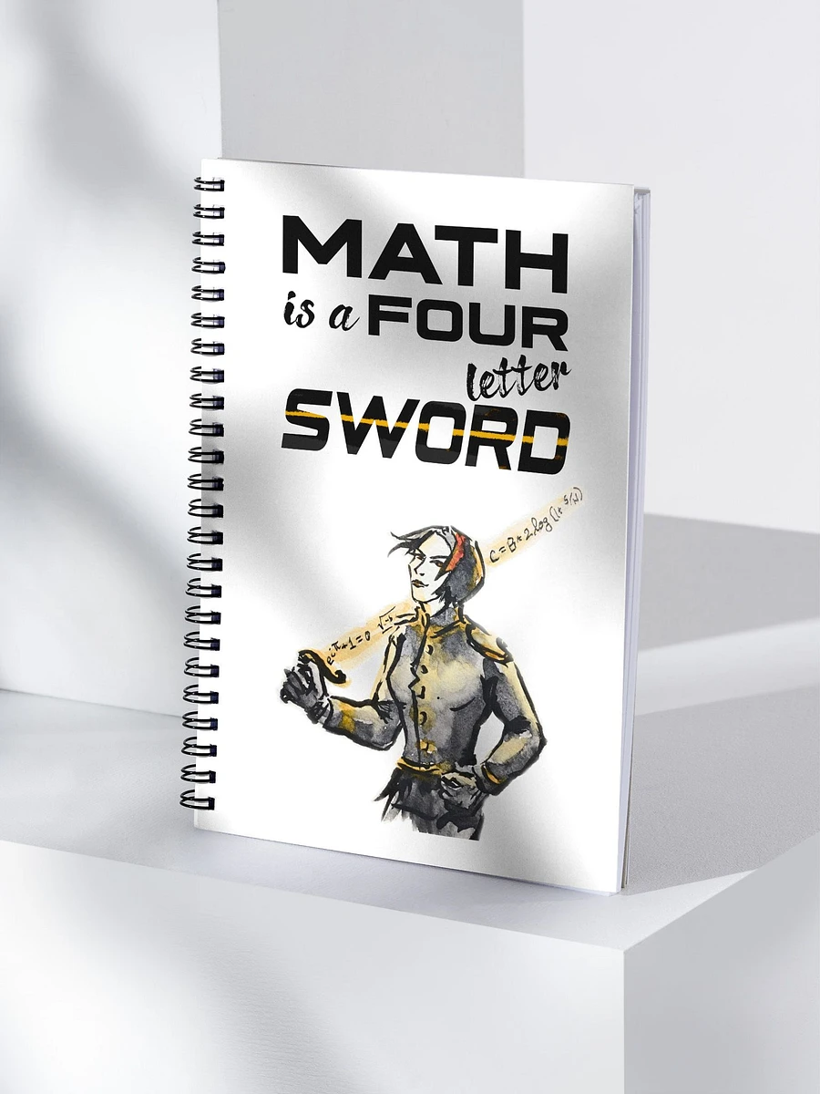 Cheris Math Is a Four Letter Sword notebook product image (4)