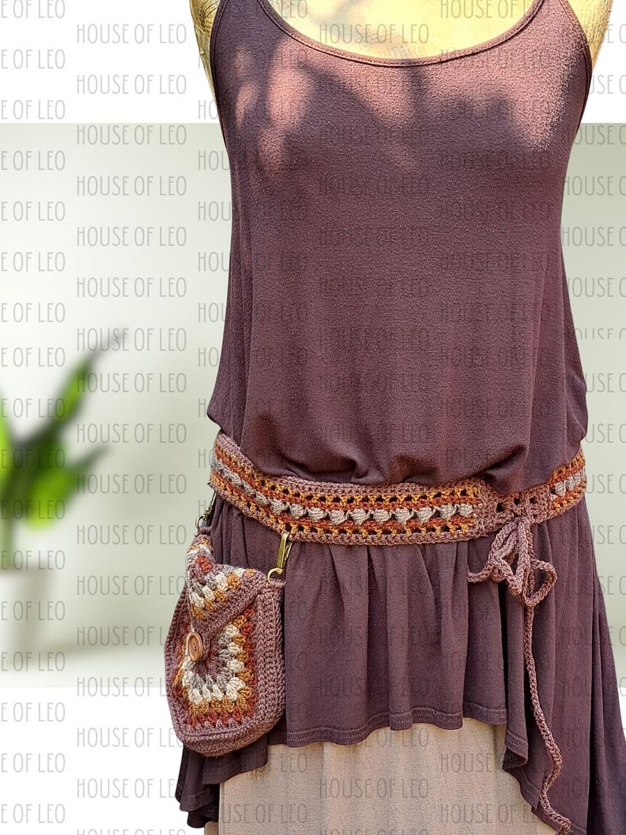 Rowan Pocket Belt Crochet Pattern product image (1)