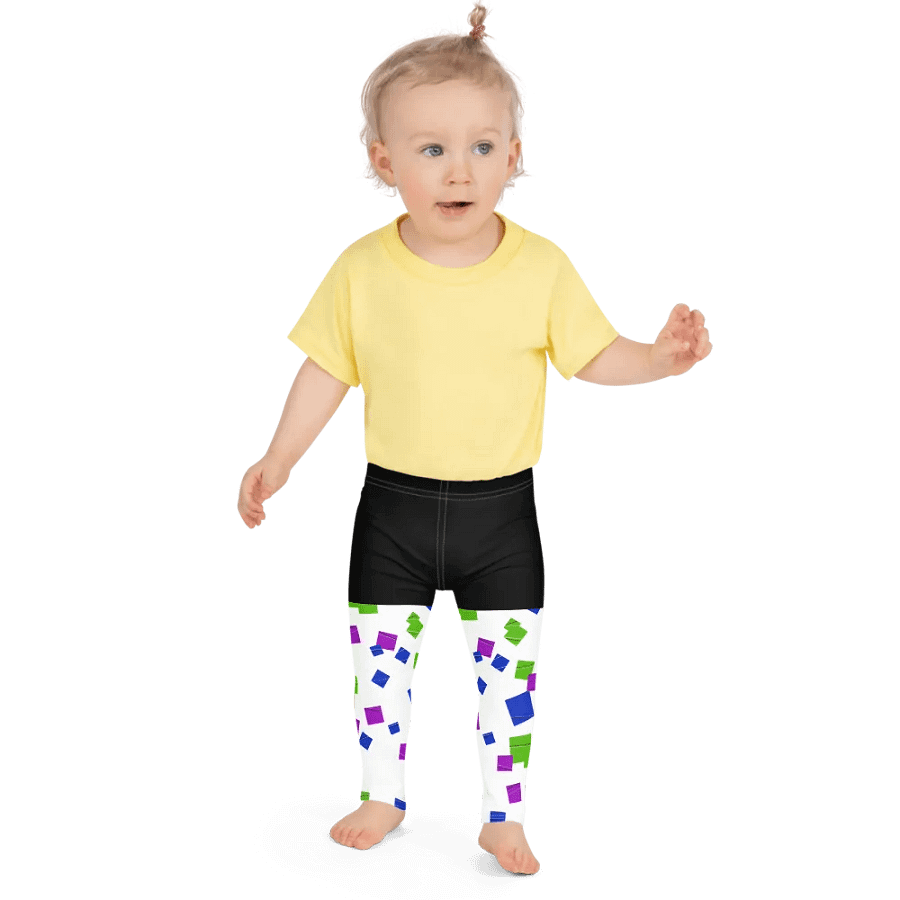Glitchy Kids Leggings product image (3)