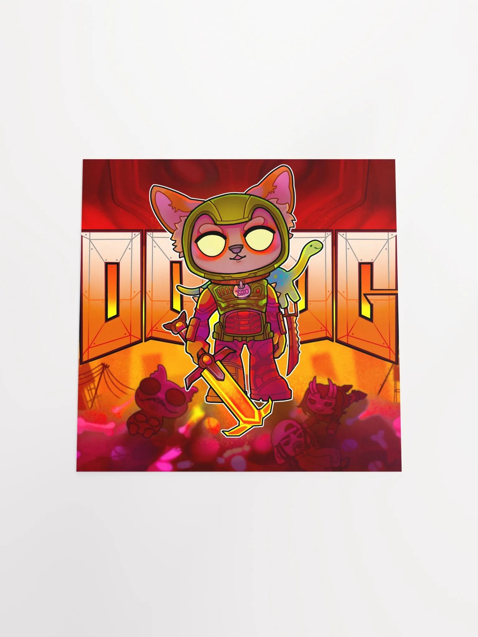 DOOG UNFRAMED SQUARE POSTER product image (4)