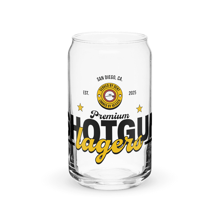 Shotgun Lagers Served By DENT Can Glass product image (1)