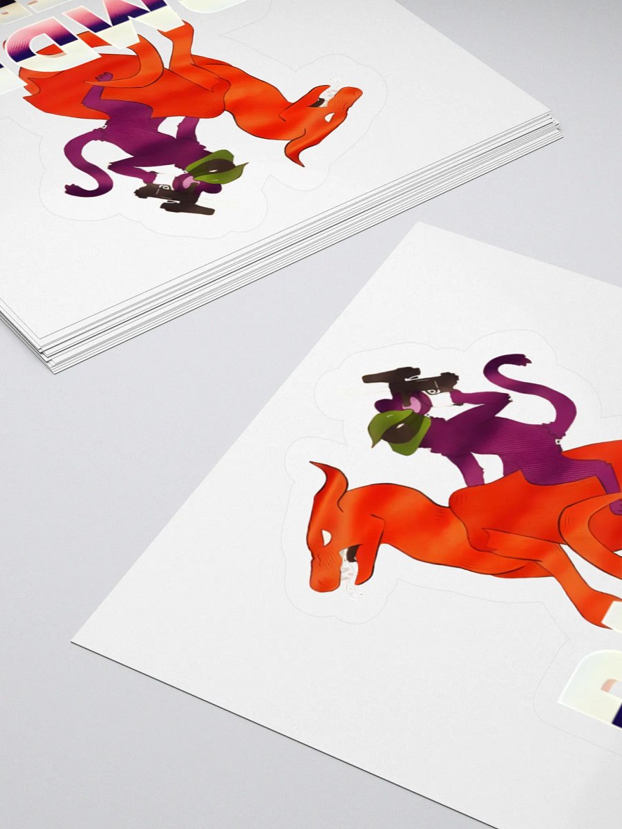 PMDR OG Logo Sticker - White product image (4)