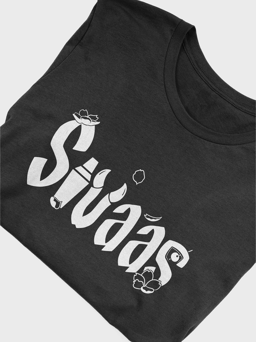 SivaasTV T-Shirt White Lettering product image (3)