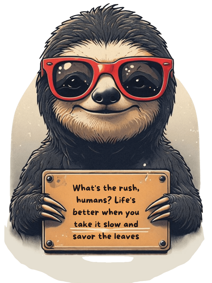 4 Happy Sloth Appeal Digital product product image (2)