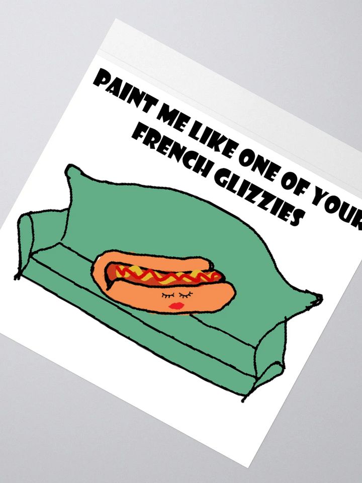 French Glizzy Sticker product image (2)