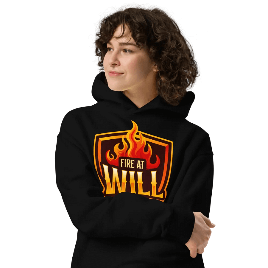 Fire At Will Logo Hoodie product image (4)