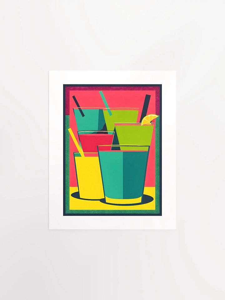 Six Cocktails - Print product image (1)