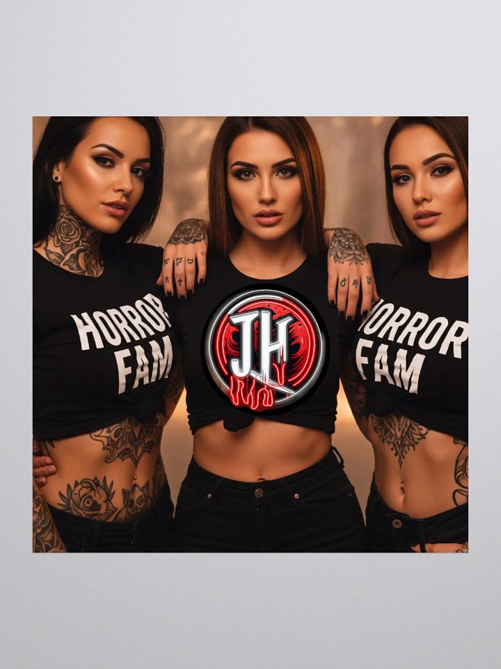 Horror Fam Harem Sticker product image (1)