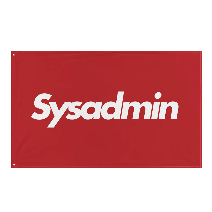 Sysadmin - Classic Flag product image (2)