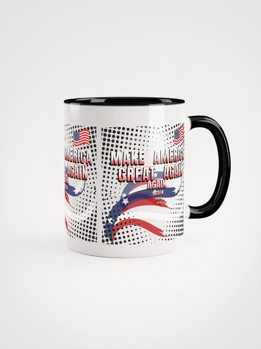 Black Mug Make America Great Again for all the Patriots dads moms product image (1)