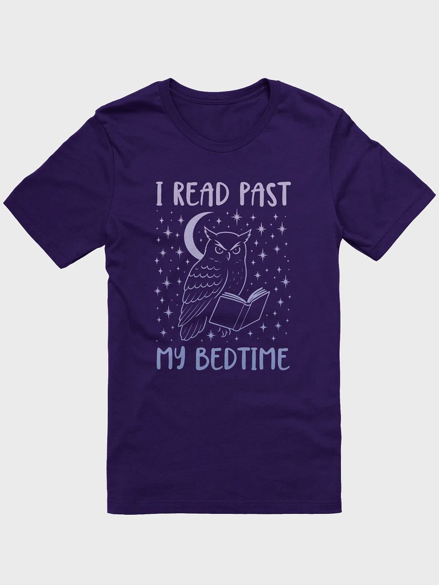 I Read Past My Bedtime Shirt product image (1)