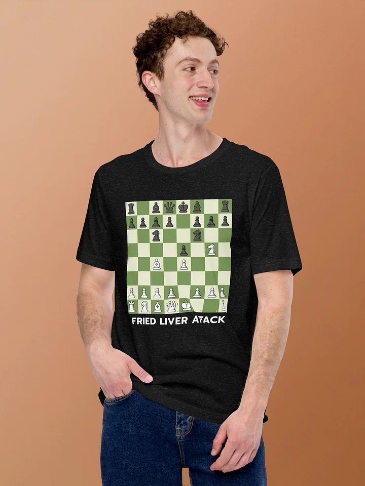 Fried Liver Attack Chess T-shirt product image (2)