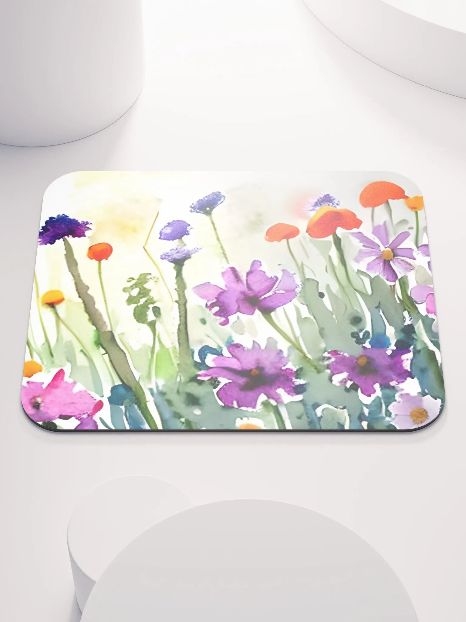 Summer Meadow Patterned Mouse Mat product image (1)