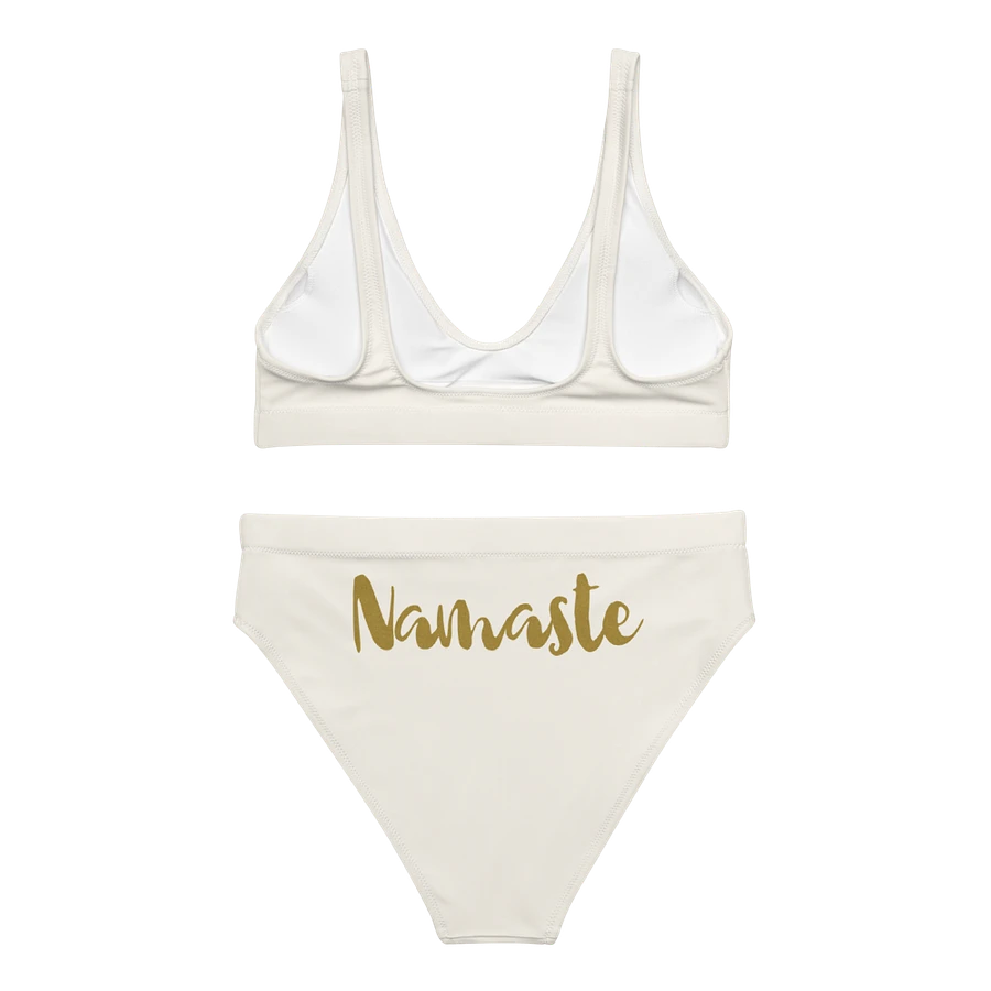 Namaste Cream and Gold High Waisted Bikini product image (18)