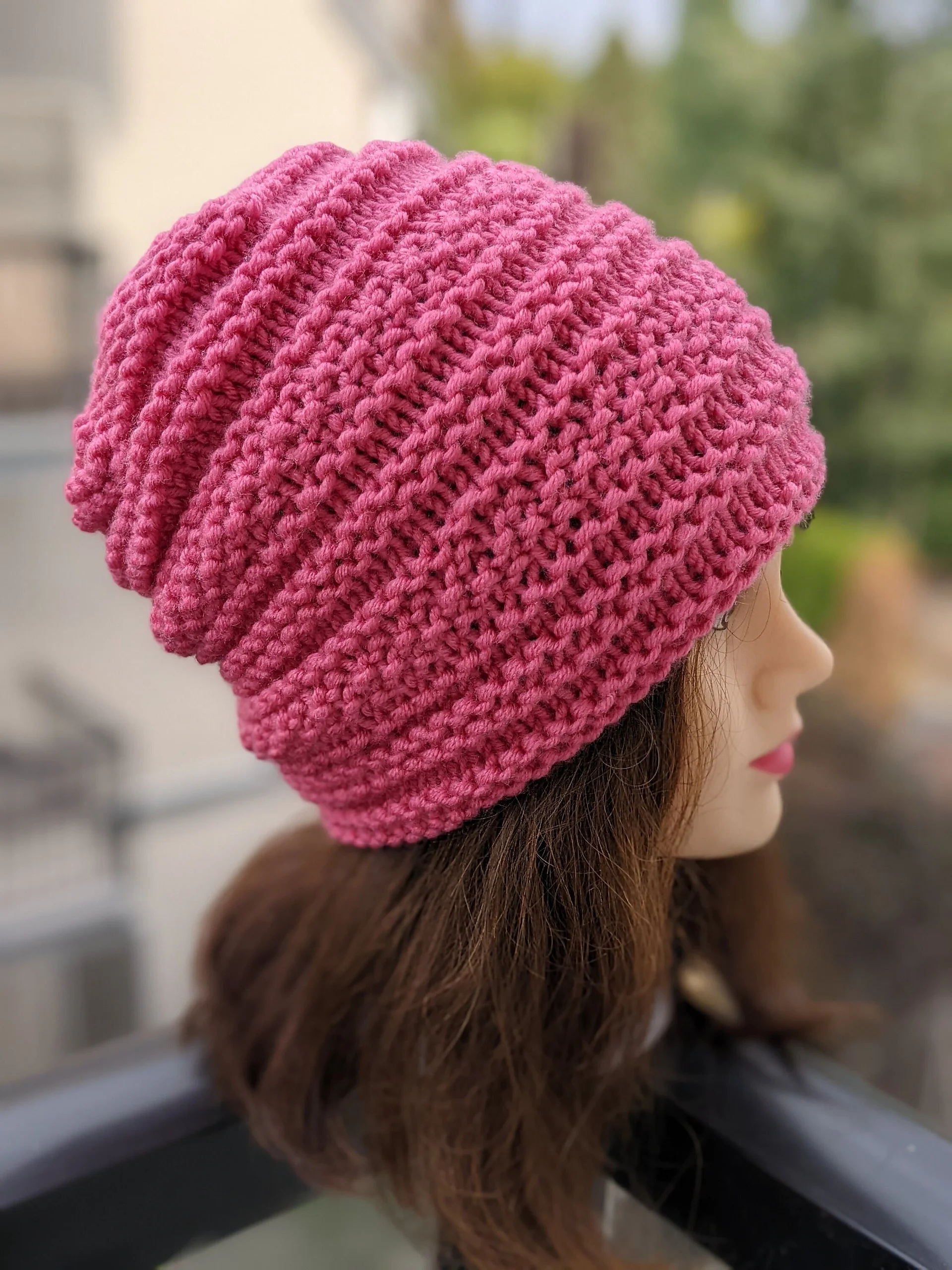 Stretchy Winter Hat Knitting Pattern product image (4)
