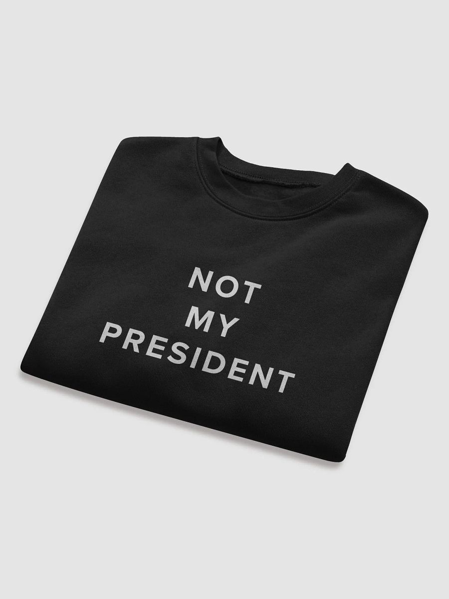 NOT MY PRESIDENT Women's Fleece Crop Sweatshirt product image (39)