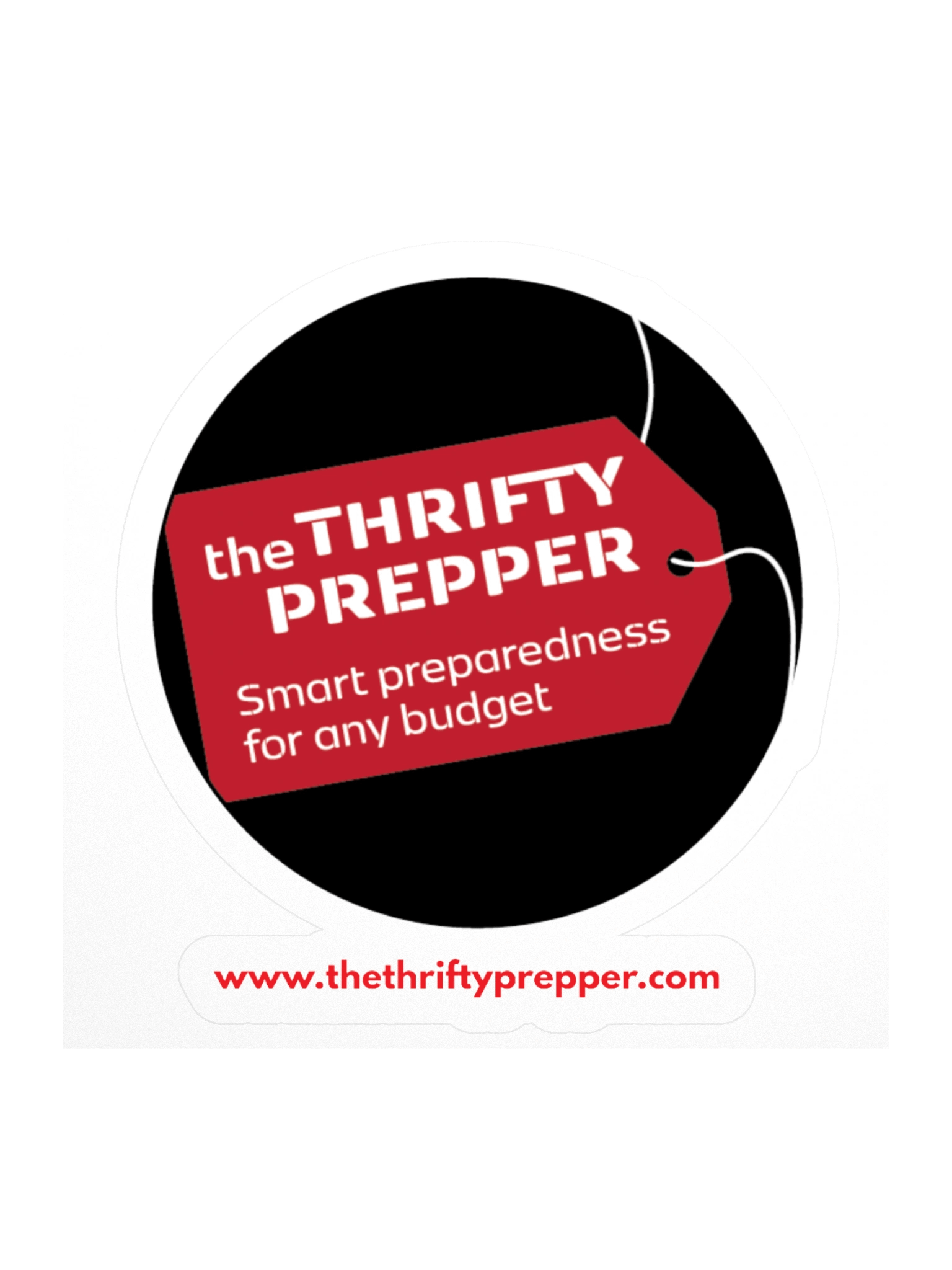 The Thrifty Prepper Logo Stickers product image (3)