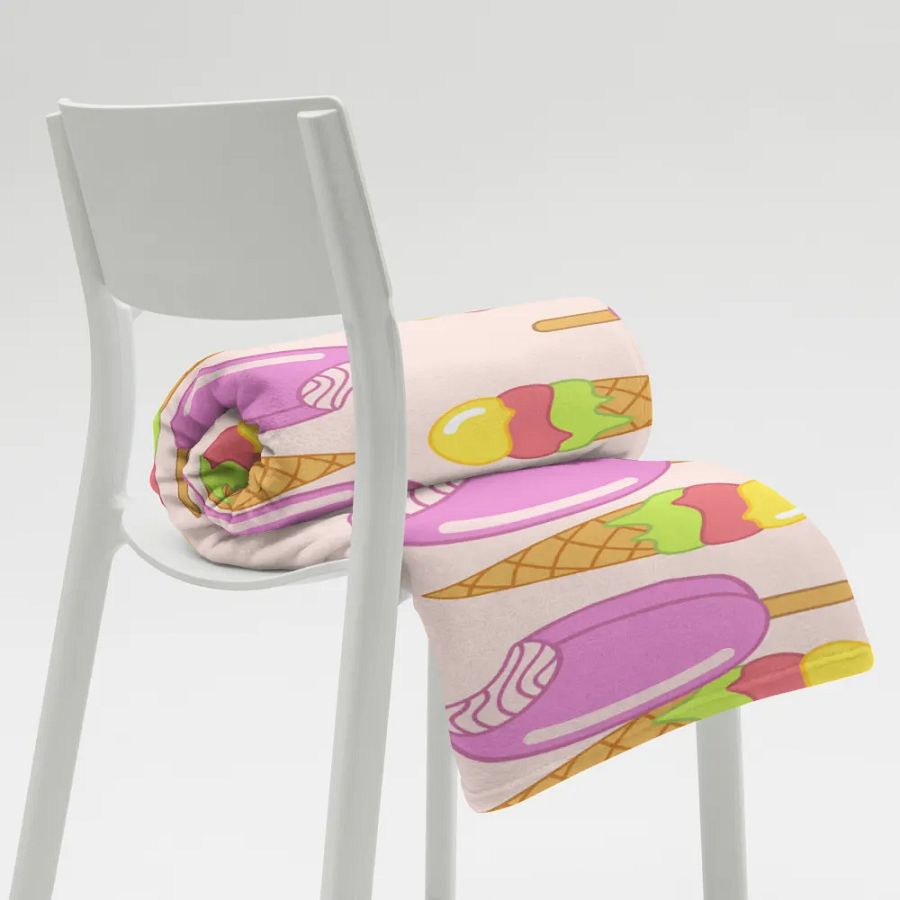 Ice Cream Throw Blanket product image (8)