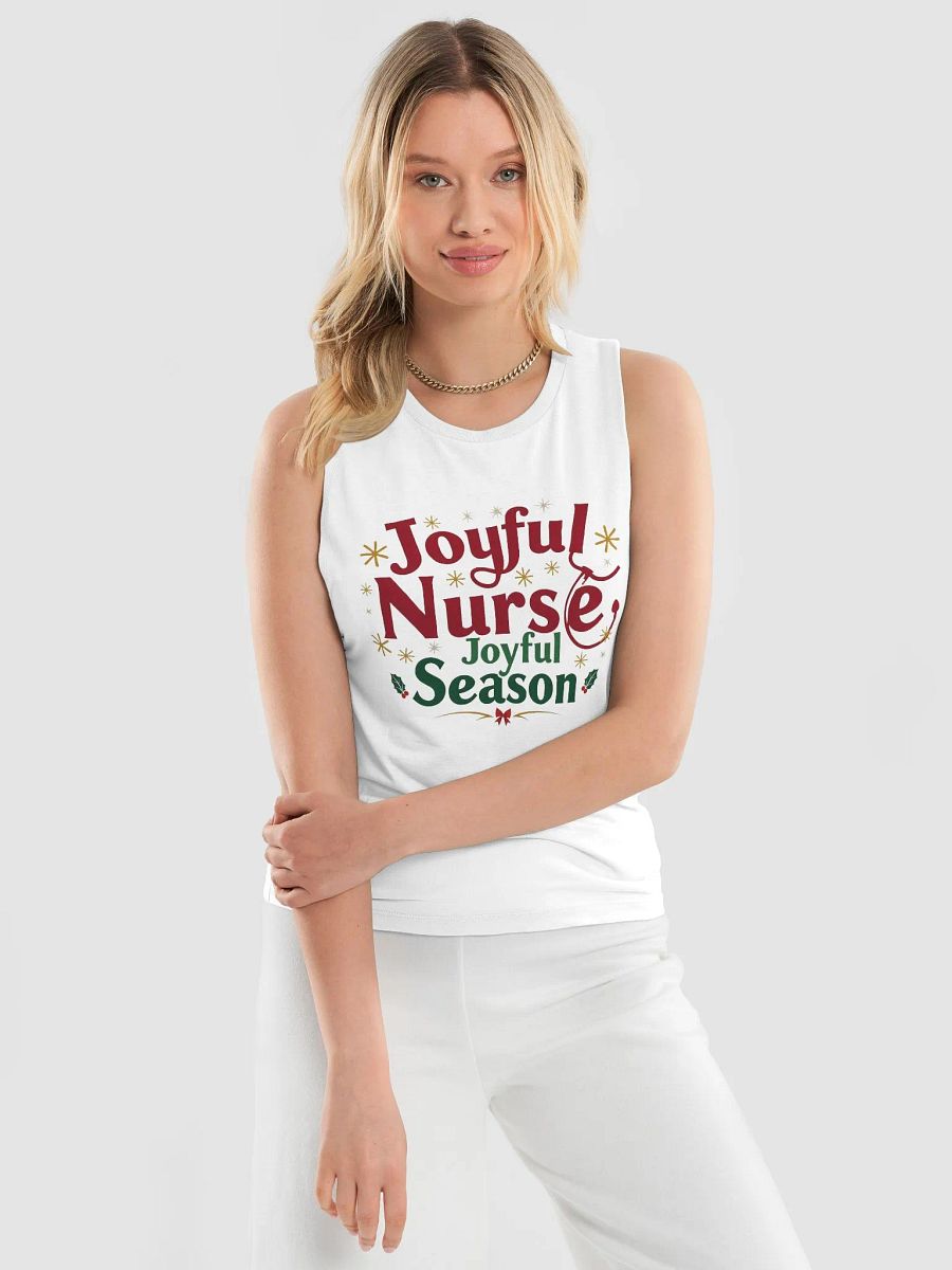 Joyful Nurse Festive Muscle Tank product image (9)